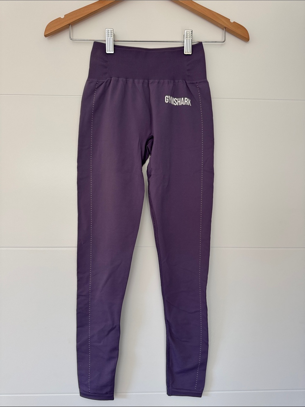 Gymshark Purple High-Waist Leggings